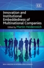 Image for Innovation and Institutional Embeddedness of Multinational Companies