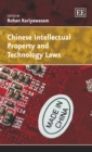Image for Chinese intellectual property and technology laws