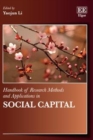 Image for Handbook of research methods and applications in social capital