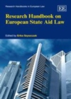 Image for Research handbook on European state aid law