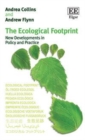 Image for The ecological footprint: new developments in policy and practice