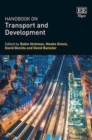 Image for International handbook on transport and development