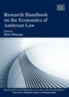 Image for Research handbook on the economics of antitrust law