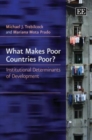 Image for What makes poor countries poor?  : institutional determinants of development