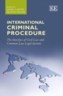 Image for International criminal procedure  : the interface of civil law and common law legal systems