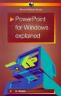 Image for PowerPoint for Windows explained