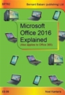 Image for Microsoft Office 2016 Explained