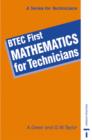 Image for BTEC First - Mathematics for Technicians