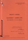 Image for Blenheim V Pilot&#39;s Notes : Air Ministry Pilot&#39;s Notes