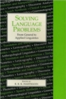 Image for Solving language problems  : from general to applied linguistics