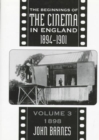 Image for The beginnings of the cinema in England, 1894-1901Vol. 3: 1898