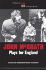 Image for John Mcgrath - Plays For England