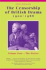 Image for The censorship of British drama, 1900-1968Volume 4,: The sixties
