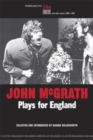 Image for John McGrath: plays for England