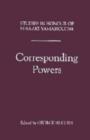 Image for Corresponding powers  : studies in honour of Professor Hisaaki Yamanouchi