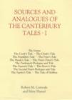 Image for Sources and analogues of Chaucer&#39;s Canterbury tales1