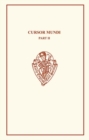 Image for Cursor Mundi vol II 11. 4955-12558