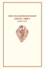 Image for English Register of Oseney Abbey Vols I and II
