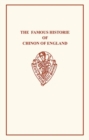 Image for Famous History of Chinon of England by Christopher Middleton