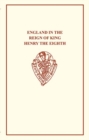 Image for England in the Reign of King Henry VIII