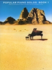 Image for Popular Piano Solos - Book 1