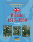 Image for Britain 1815-1939 : Teacher Resource Pack