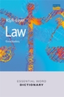 Image for AS/A-level Law Essential Word Dictionary