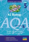 Image for A2 biology, unit 5, AQA specification BModule 5(a) [and] Module 5(b): Environment [and] Coursework