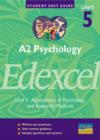 Image for A2 Psychology Edexcel : Applications of Psychology and Research Methods