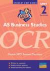 Image for AS business studies, unit 2, OCRModule 2872: Business decisions