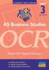 Image for AS business studies, unit 3, OCRModule 2873: Business behaviour