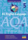 Image for AQA (B) English Language : A2 : Unit 5 : Editorial Writing
