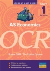 Image for AS economics, unit 1, OCRModule 2881: The market system : Unit 1, module 2881