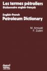 Image for Les termes petroliers : Dictionnaire anglais-francais. English-French Petroleum Dictionary