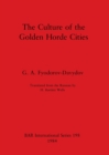 Image for The Culture of the Golden Horde Cities