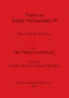 Image for Papers in Italian Archaeology IV