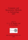 Image for Computer and Quantitative Methods in Archaeology