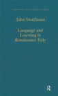 Image for Language and Learning in Renaissance Italy