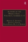 Image for Authors of the Middle Ages. Volume I, Nos 1–4 : English Writers of the Late Middle Ages