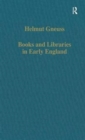 Image for Books and libraries in early England