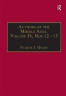 Image for Authors of the Middle Ages, Volume IV, Nos 12–13