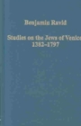 Image for Studies on the Jews of Venice, 1382-1797