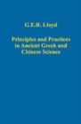 Image for Principles and practices in ancient Greek and Chinese science
