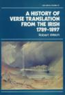 Image for A History of Verse Translation from the Irish, 1789-1897