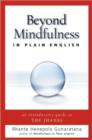 Image for Beyond mindfulness in plain English  : an introductory guide to the jhanas