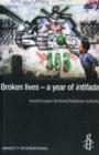 Image for Broken lives  : a year of Intifada