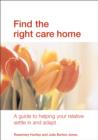 Image for Find the Right Care Home