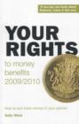 Image for Your rights to money benefits 2009/2010