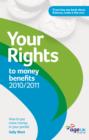 Image for Your rights to money benefits 2010/2011