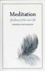 Image for Meditation  : guidance of the inner life